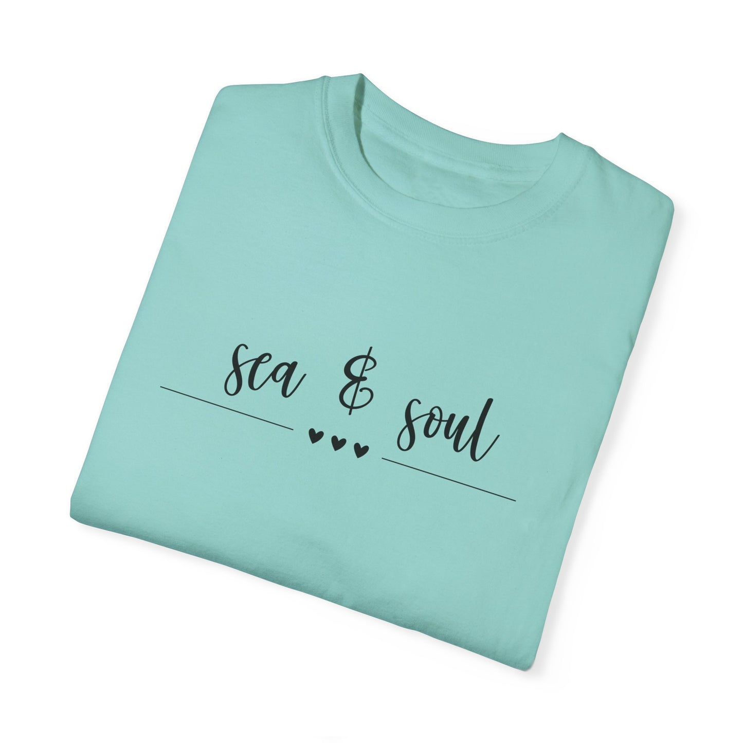 Sea And Soul Comfort Colors T-shirt For Beach Lovers