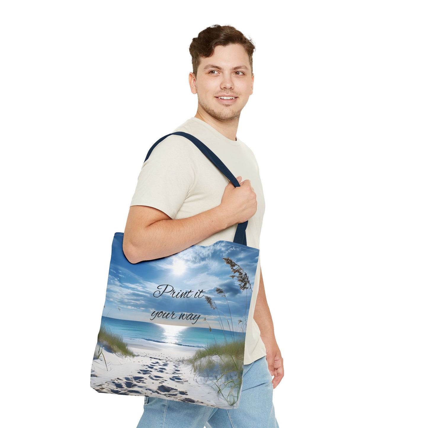 Custom Beach Tote Bag, Personalized Beach Bag, Bachelorette Party Favor Bags, Travel Tote, Gift for Her, Eco-Friendly Shopping Bag Gifts
