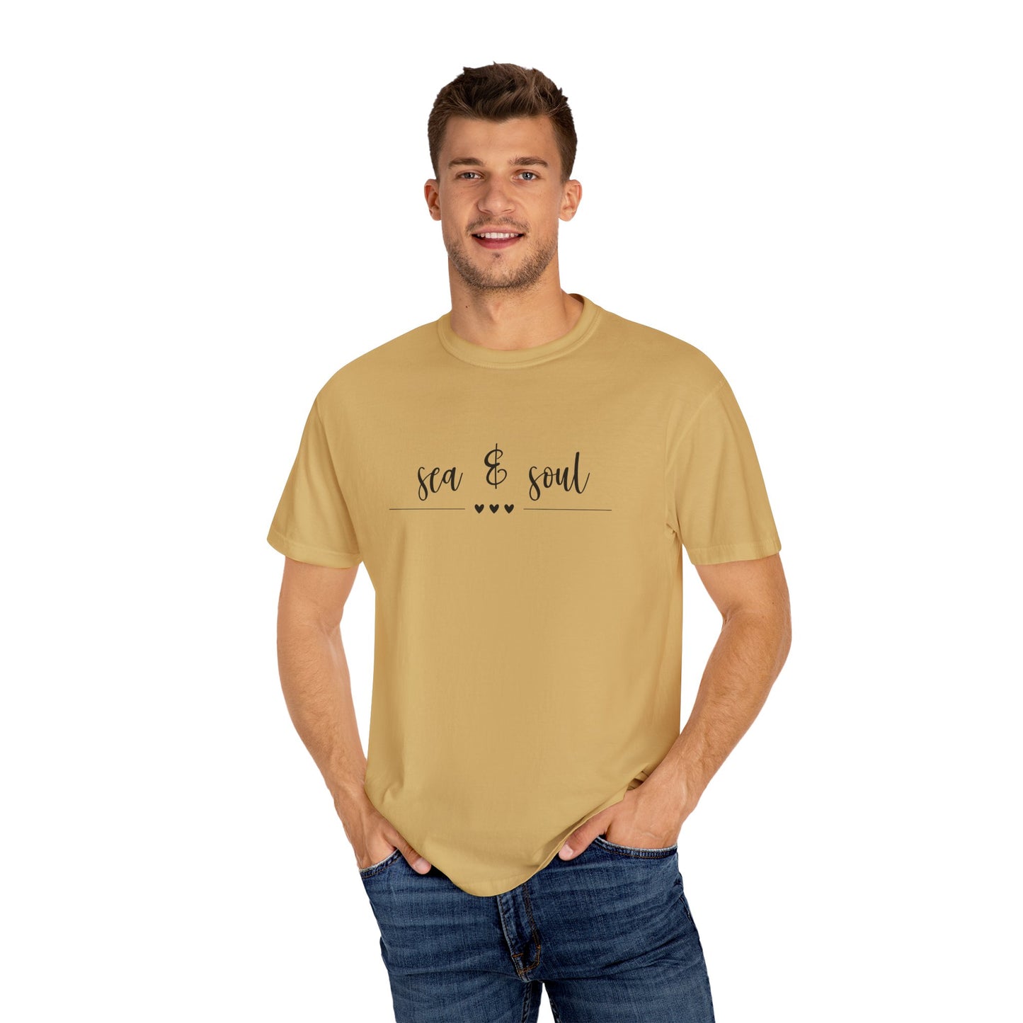 Sea And Soul Comfort Colors T-shirt For Beach Lovers