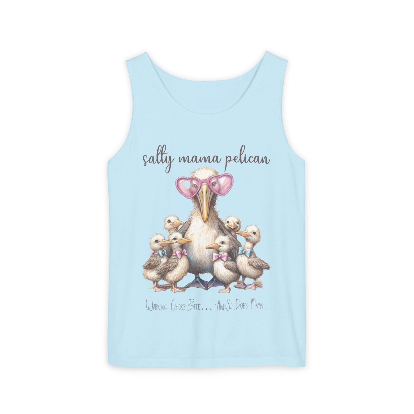 Sassy Mama Pelican Salty Mama Warning Chicks Bite So Does Mama Summer Shirt