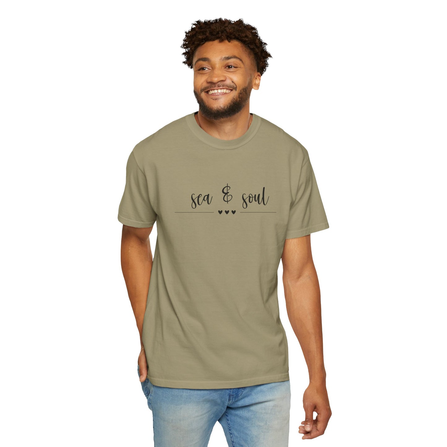 Sea And Soul Comfort Colors T-shirt For Beach Lovers