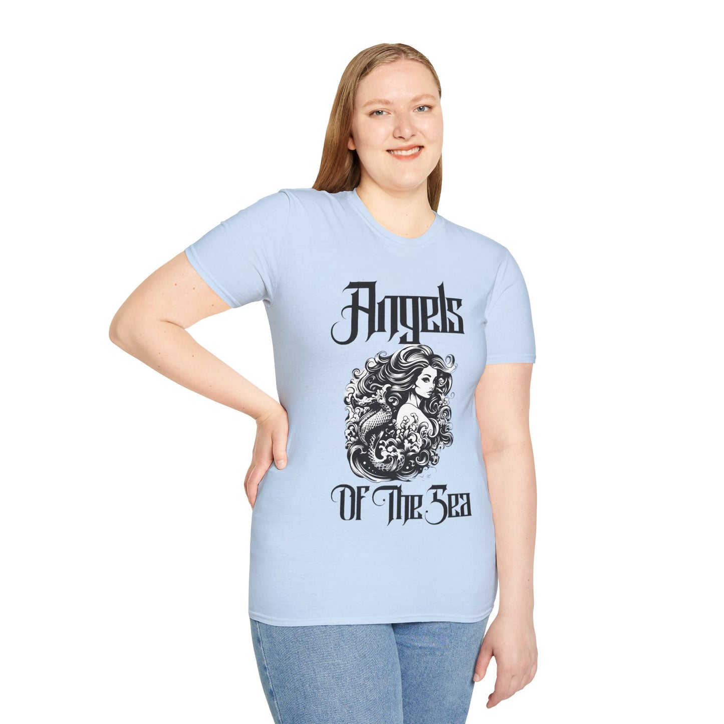 Mermaid Shirt Angels Of The Sea Gothic Mermaid TShirt Summer Vacation