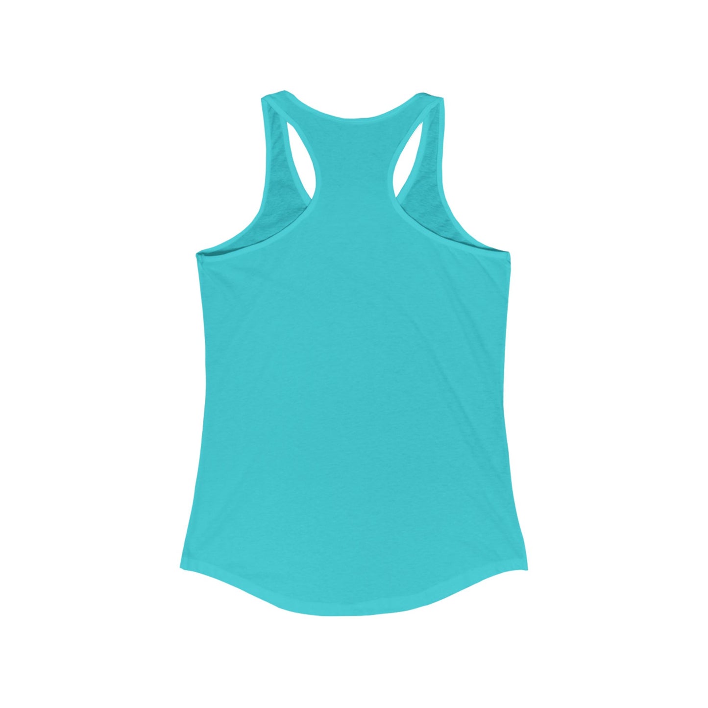 Coquette Shirt Women's Tank Top, Beach Seashell Racerback Shirt, Summer Sleeveless Top, Vacation Tank, Casual Beachwear