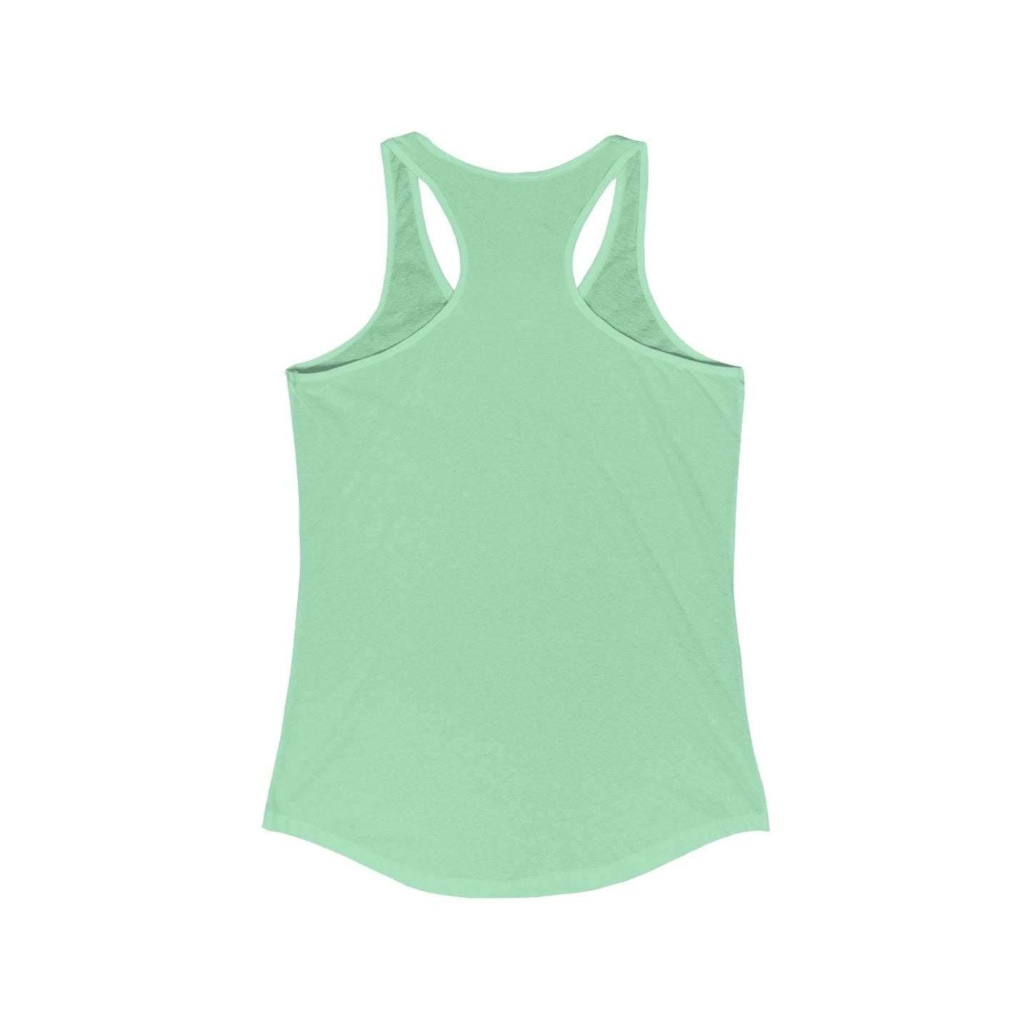 Coquette Shirt Women's Tank Top, Beach Seashell Racerback Shirt, Summer Sleeveless Top, Vacation Tank, Casual Beachwear