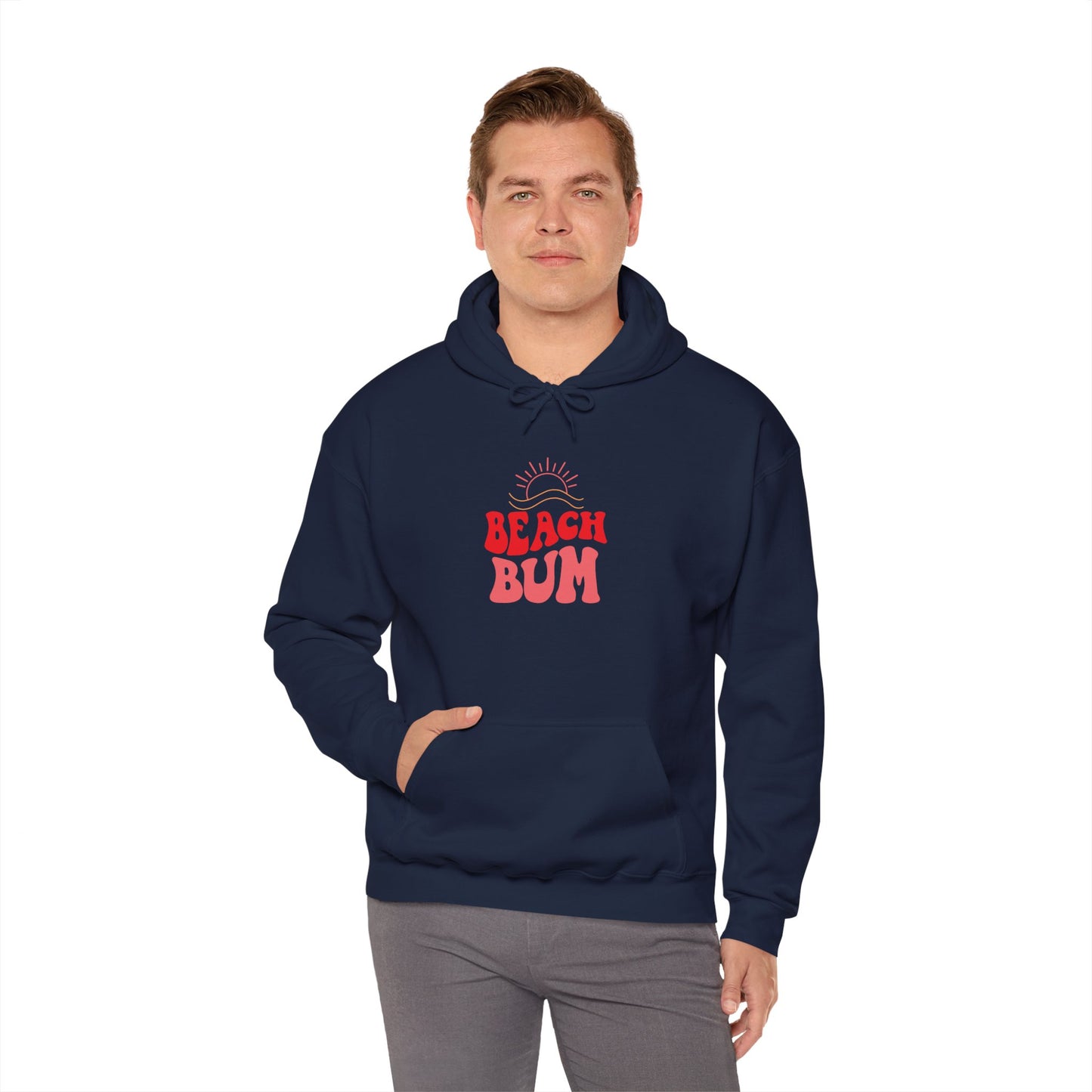 Embroidered Beach Bum Hoodie