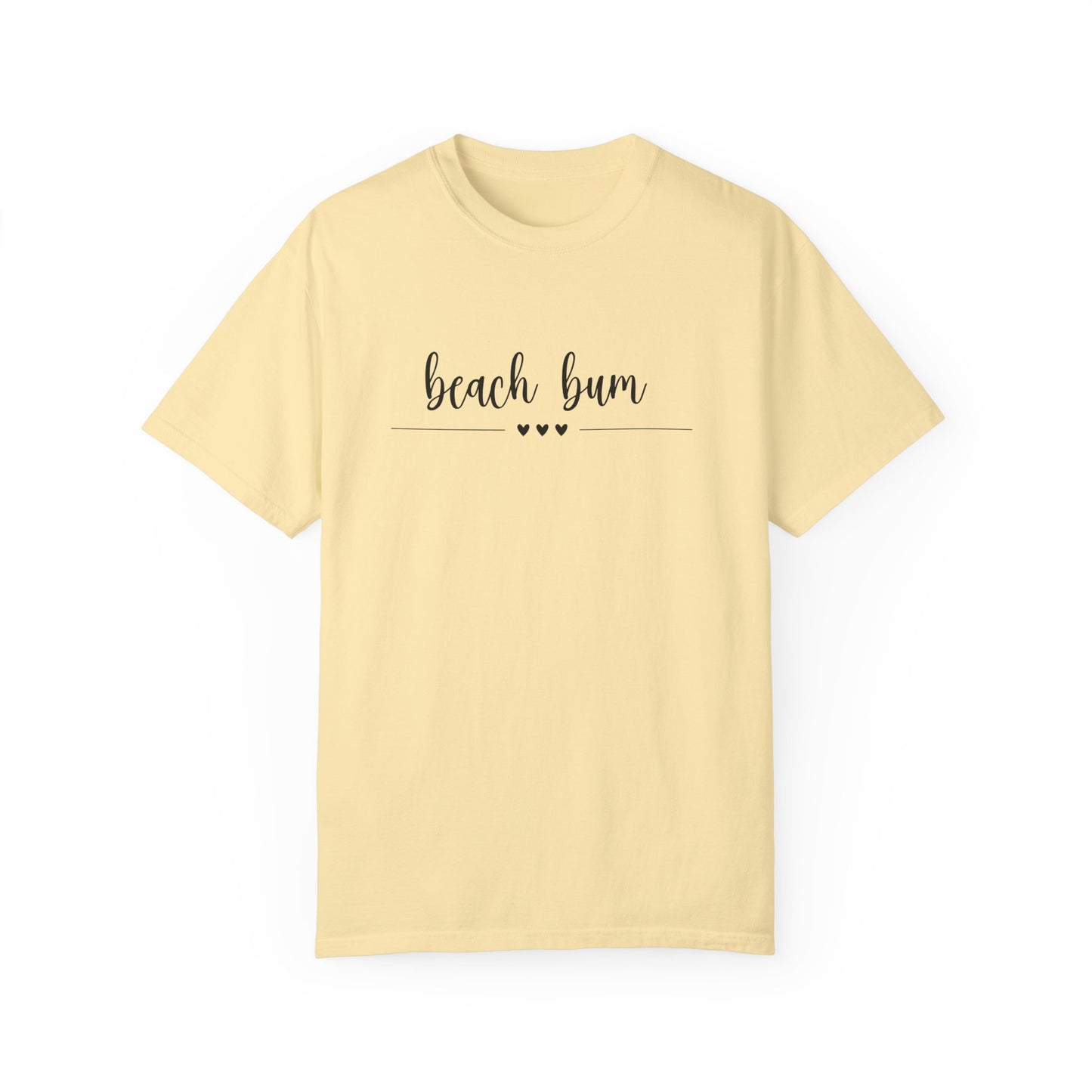 Beach Bum Heart T-Shirt Comfort Colors Tees