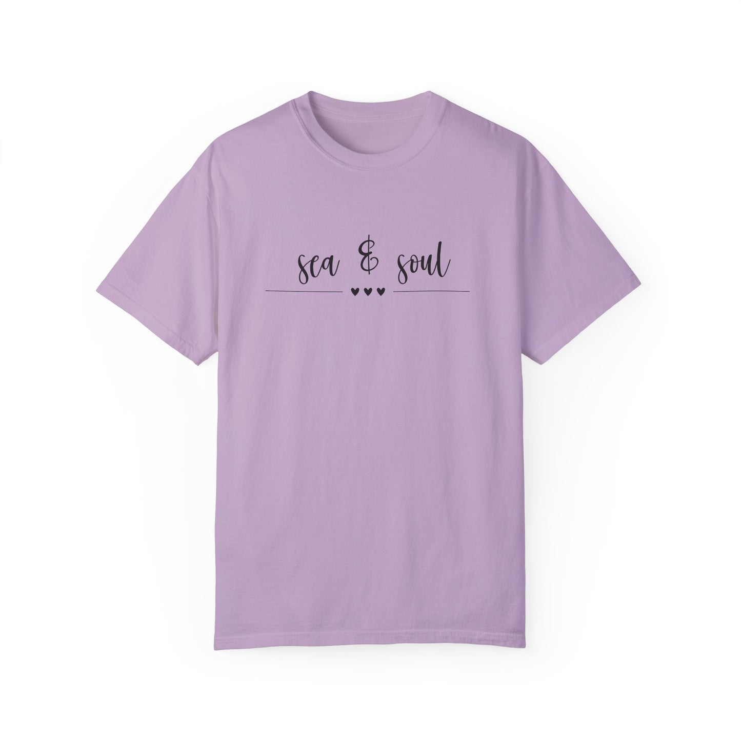 Sea And Soul Comfort Colors T-shirt For Beach Lovers