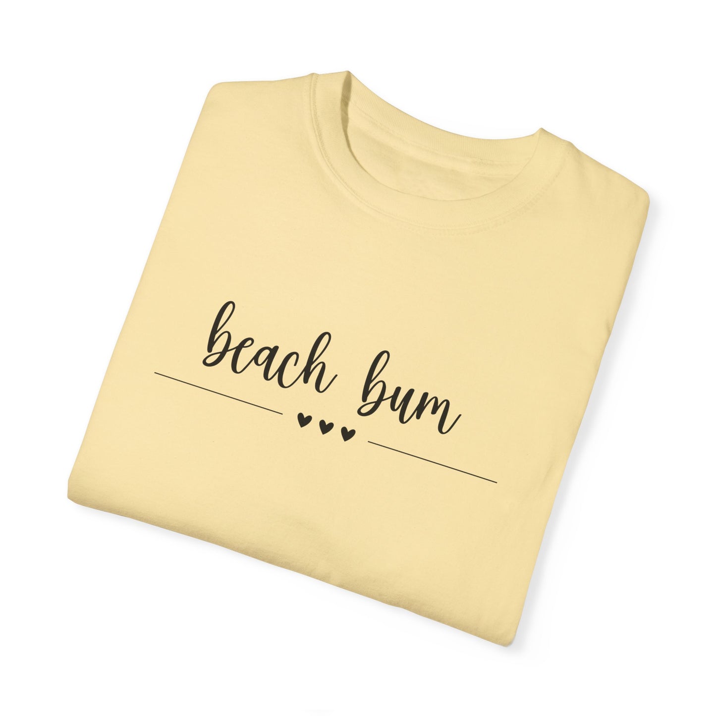 Beach Bum Heart T-Shirt Comfort Colors Tees