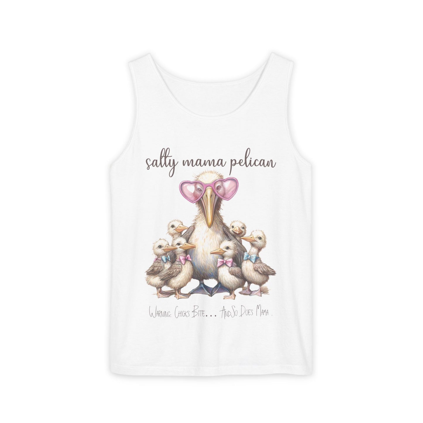 Sassy Mama Pelican Salty Mama Warning Chicks Bite So Does Mama Summer Shirt