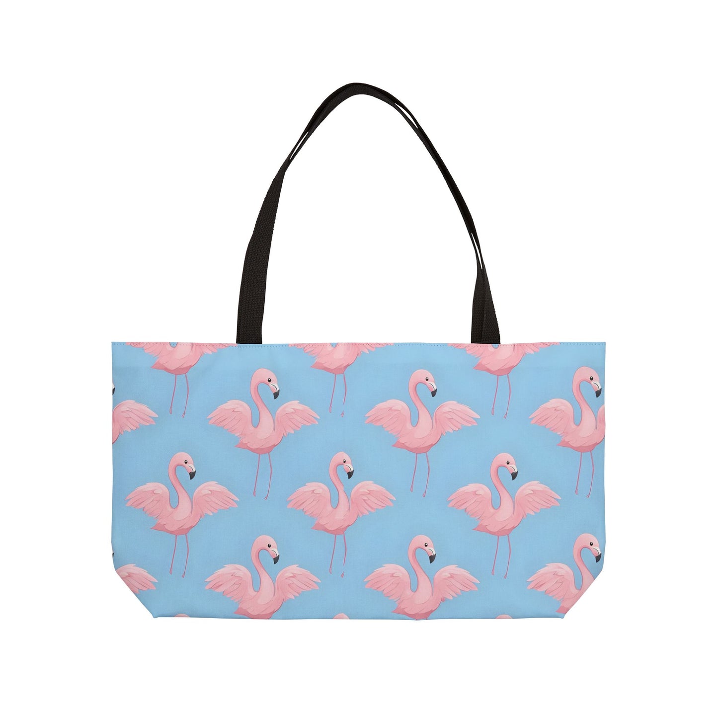 Flamingo Beach Tote Bag
