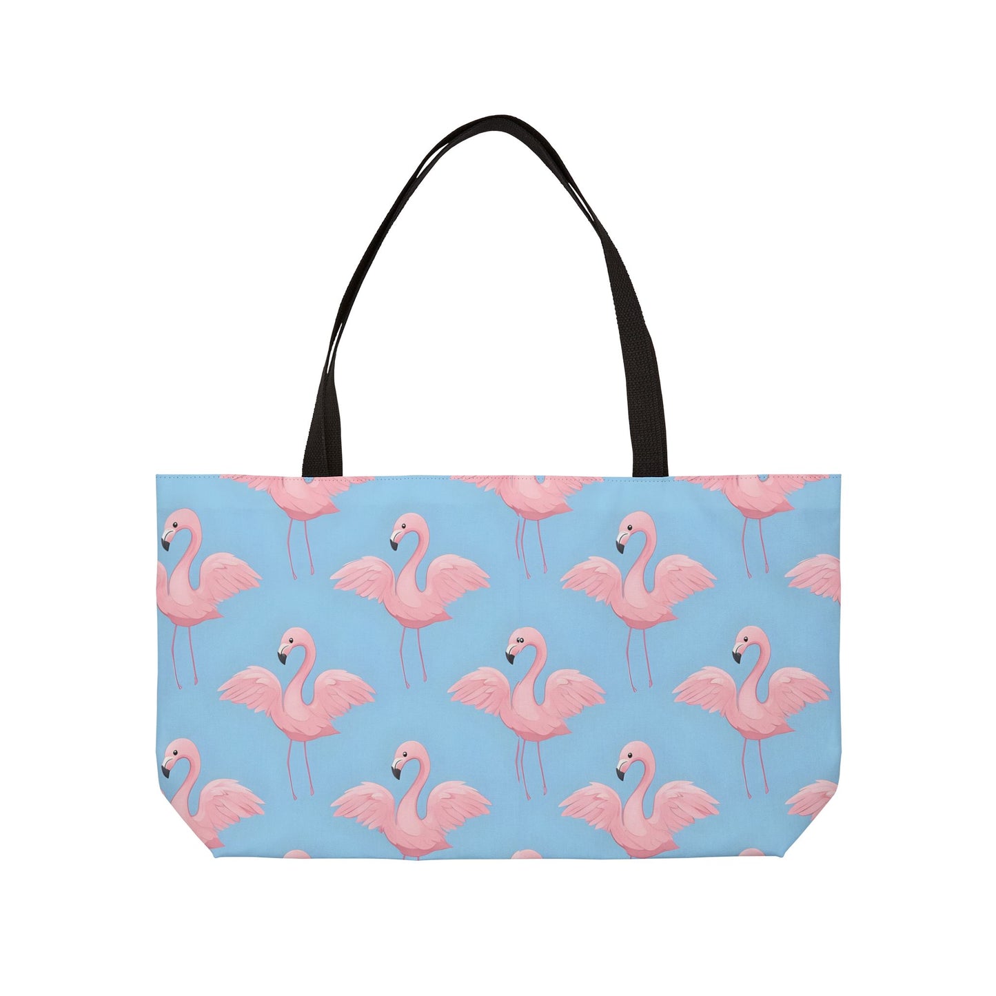 Flamingo Beach Tote Bag