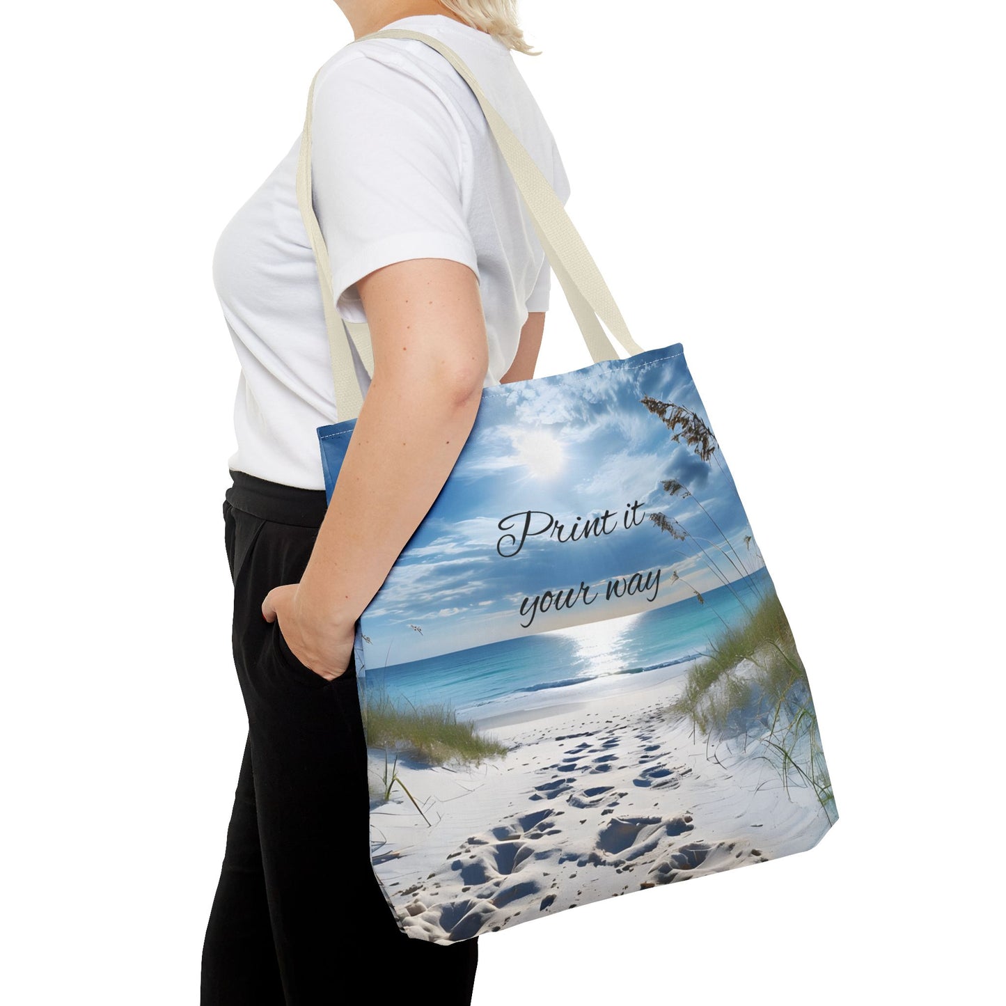 Custom Beach Tote Bag, Personalized Beach Bag, Bachelorette Party Favor Bags, Travel Tote, Gift for Her, Eco-Friendly Shopping Bag Gifts