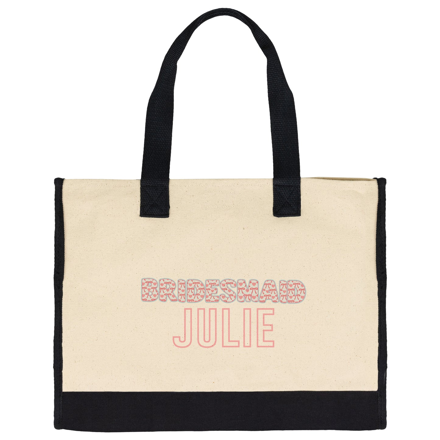 Personalized Beach Bag Tote Bags Coquette Custom Large Beach Tote Bags with Names Bridesmaid Gift Bag Tote
