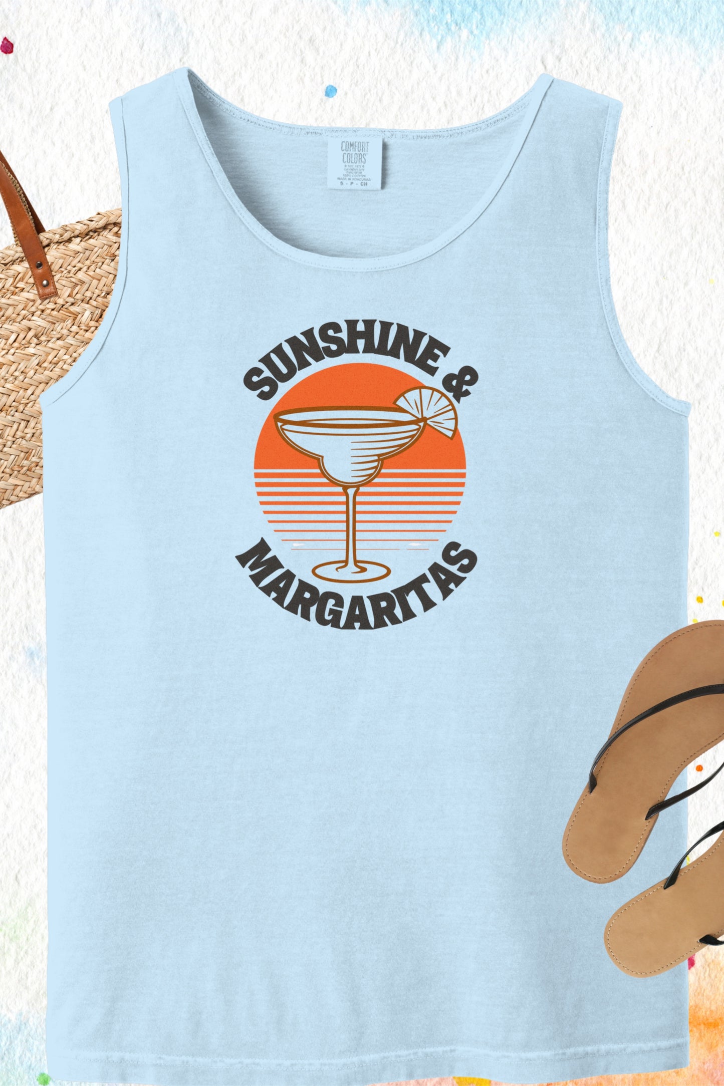 Sunshine And Margaritas Tank Top