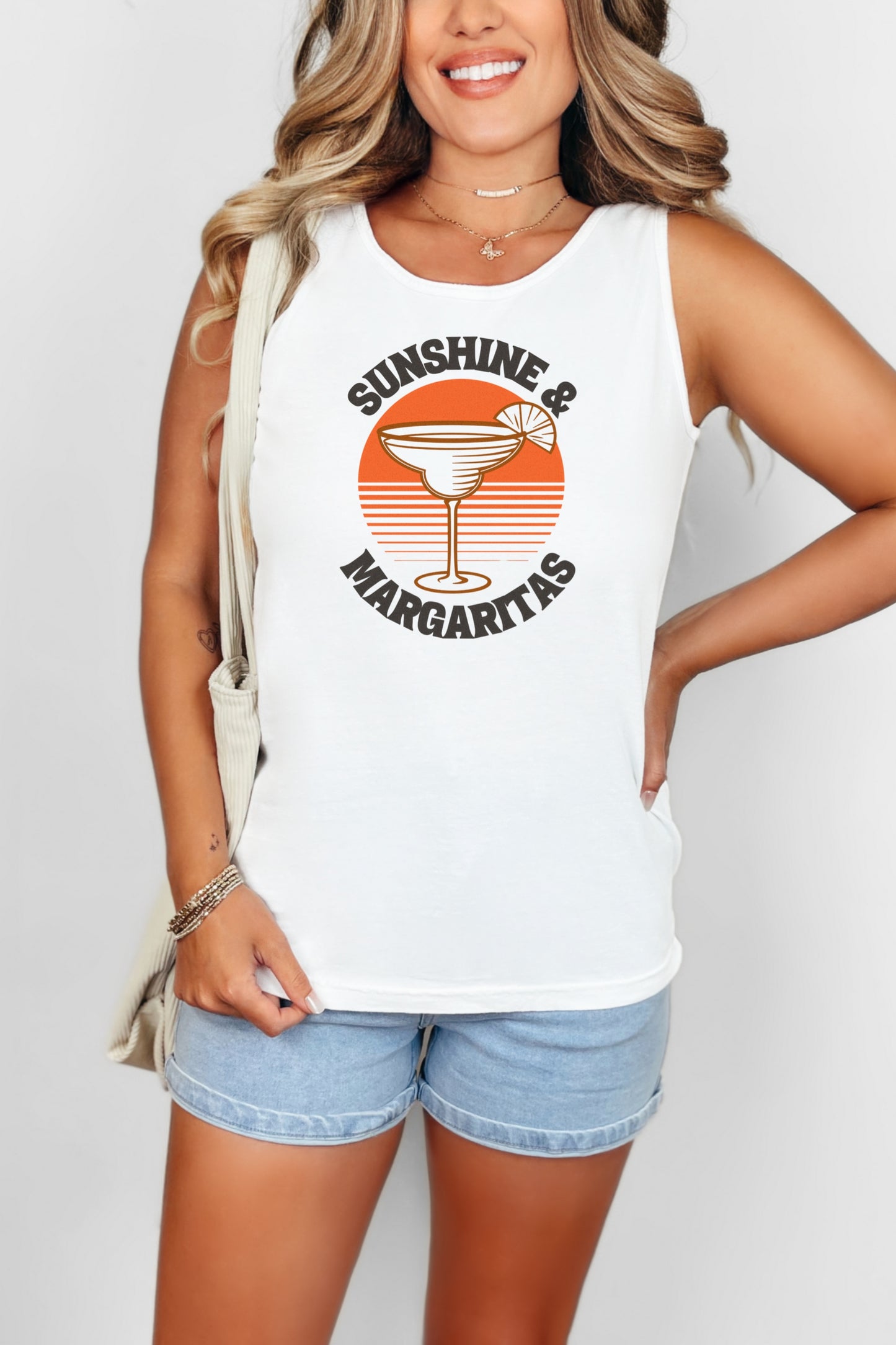 Sunshine And Margaritas Tank Top