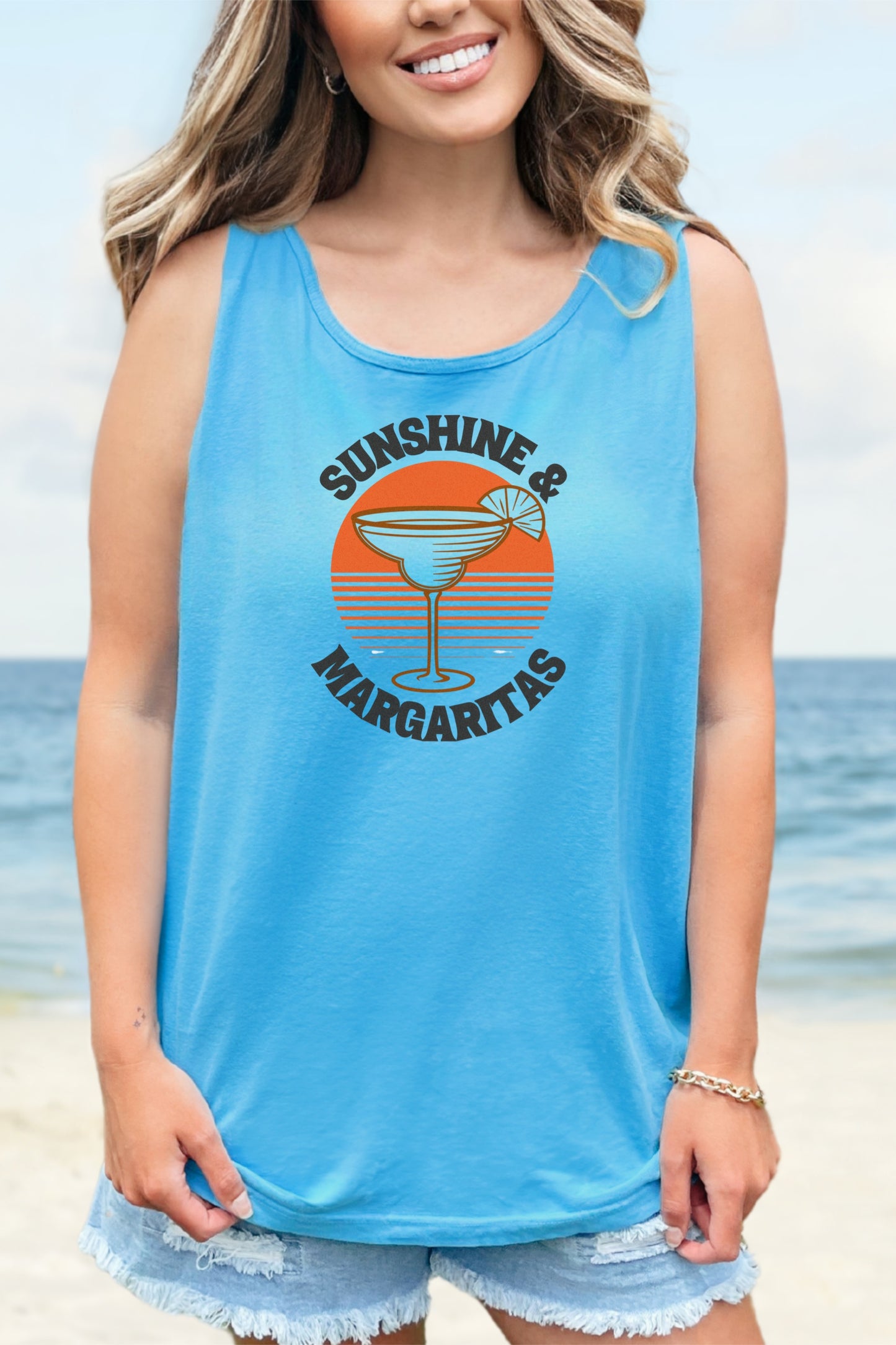 Sunshine And Margaritas Tank Top