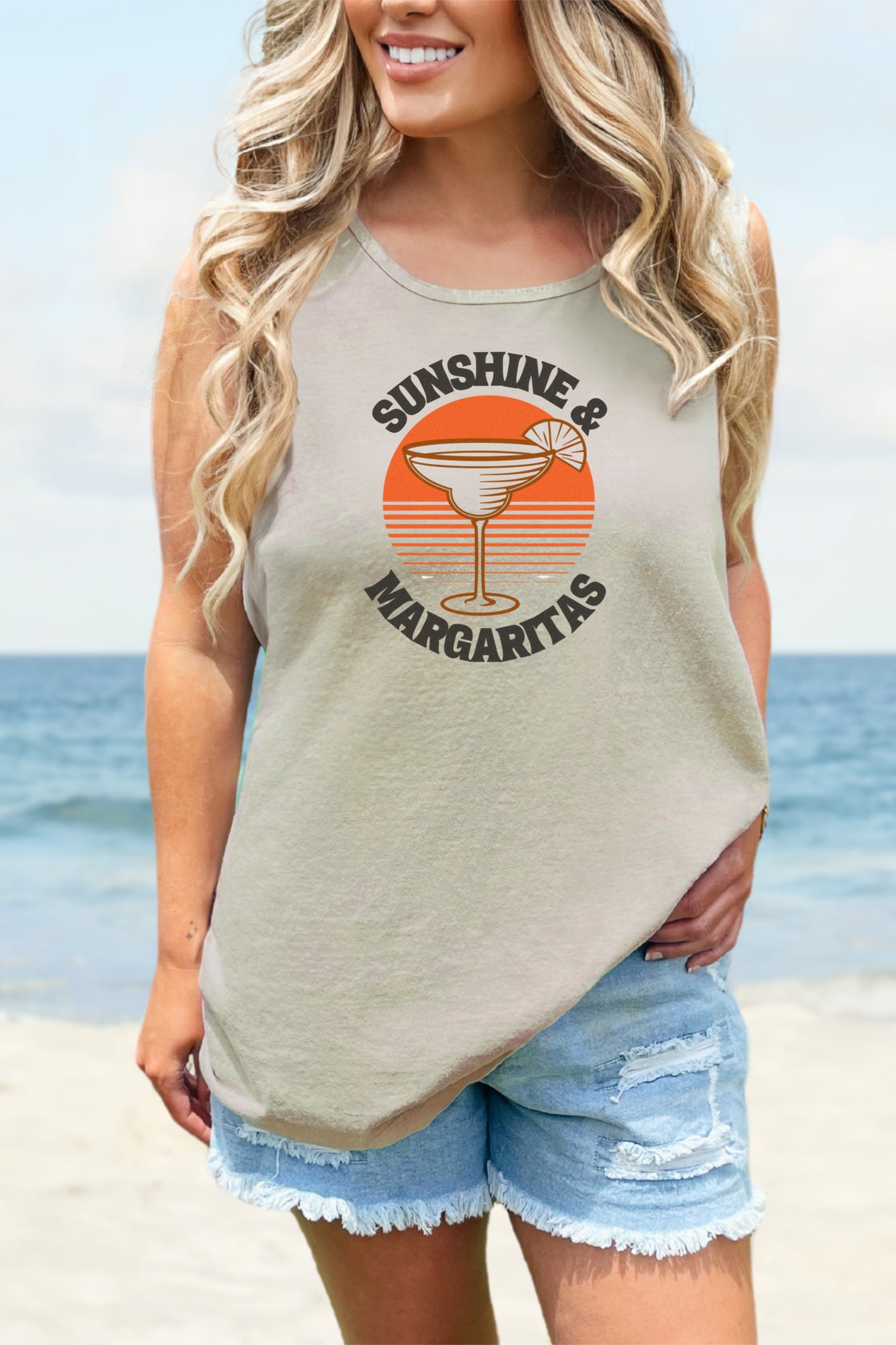 Sunshine And Margaritas Tank Top