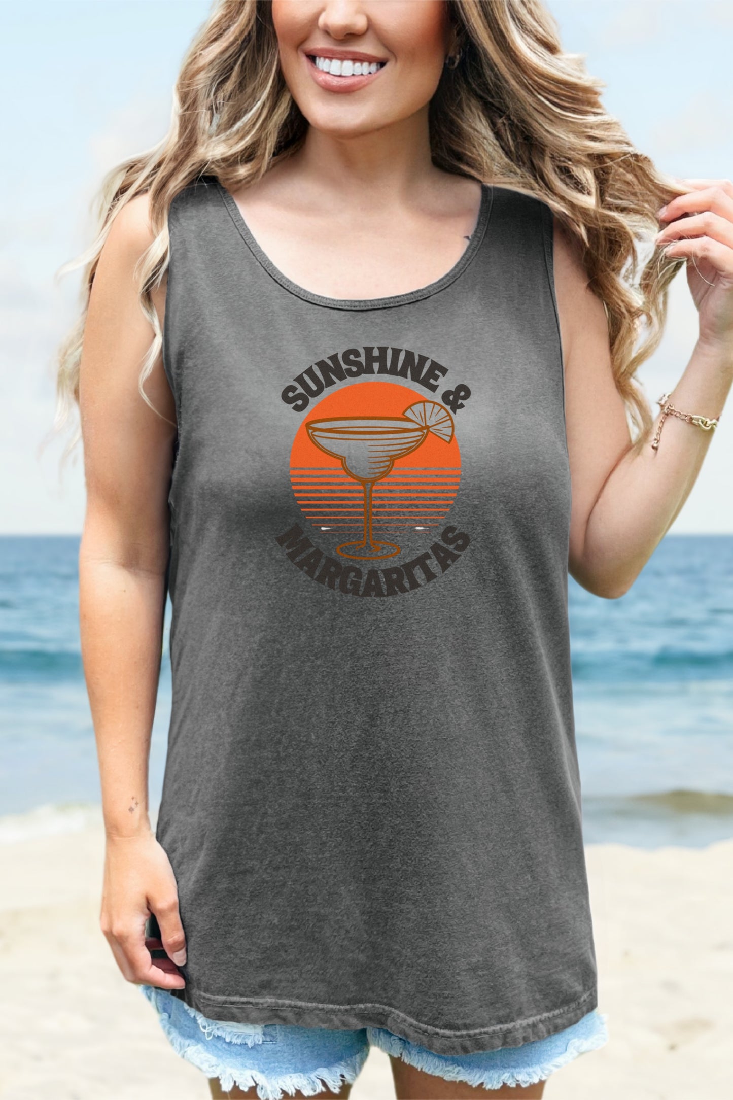 Sunshine And Margaritas Tank Top