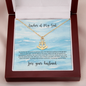 To My Wife You Are My Forever Anchor Necklace Gift