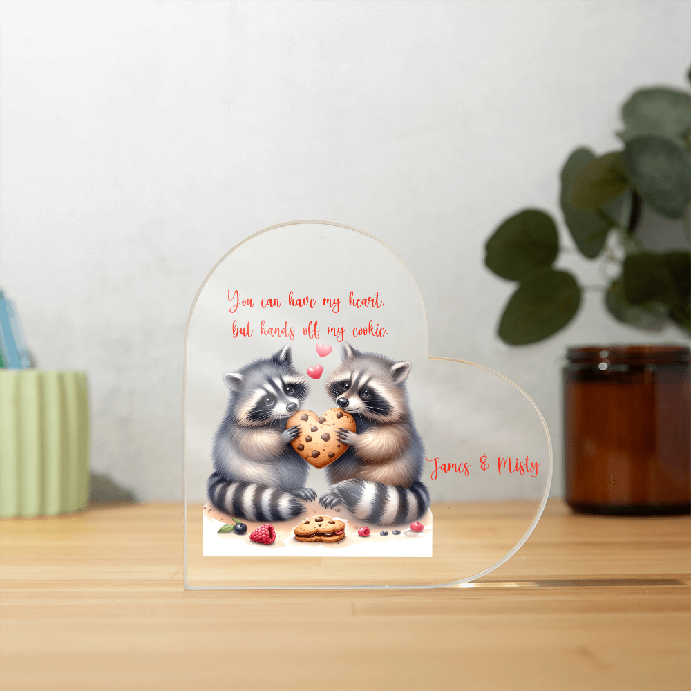 Gift For Husband From Wife Personalized With Name You Can Have My Heart Acrylic Plaque For Boyfriend From Girlfriend Gifts For Him Valentines Day Birthday Christmas More
