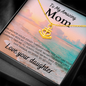 Gift For Mom From Daughter Anchor Necklace Beach Themed Gift Symbol of Unwavering Love