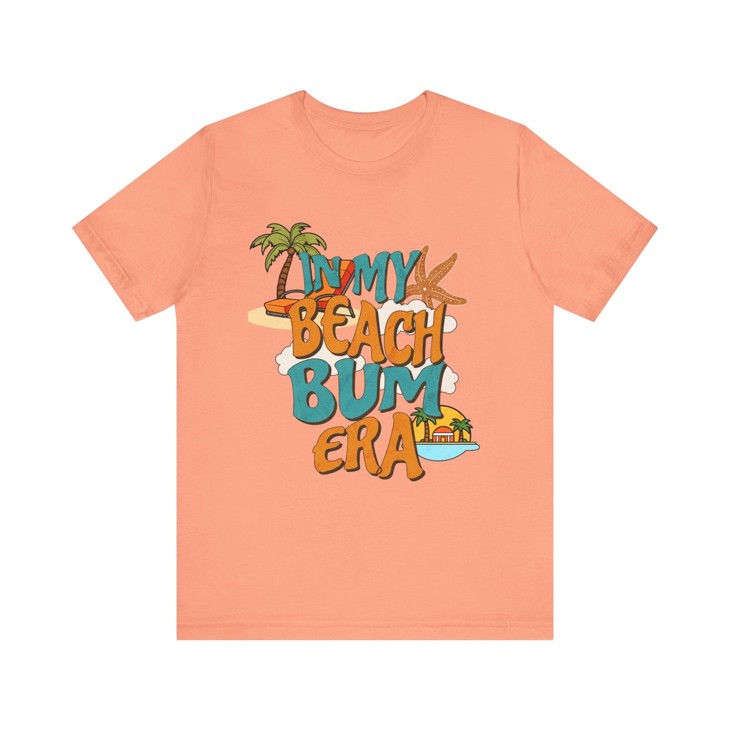 Beach Vacation Shirt Beach Bum Era Tee TShirt For Beach Lovers