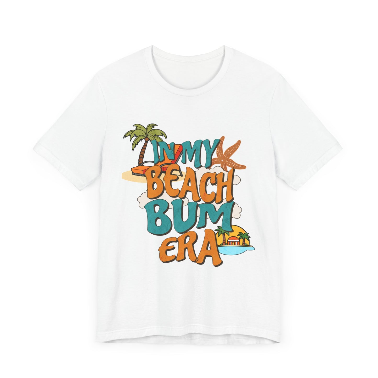 Beach Vacation Shirt Beach Bum Era Tee TShirt For Beach Lovers