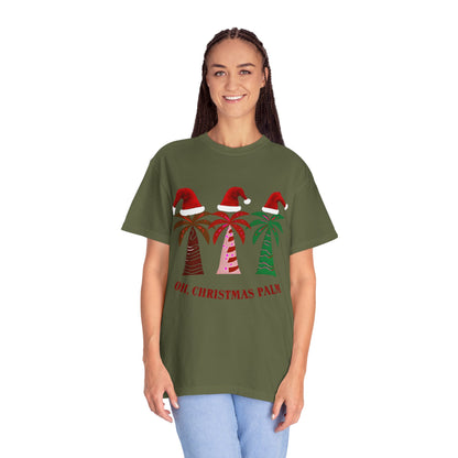 Funny Christmas Palm Tree T-shirt