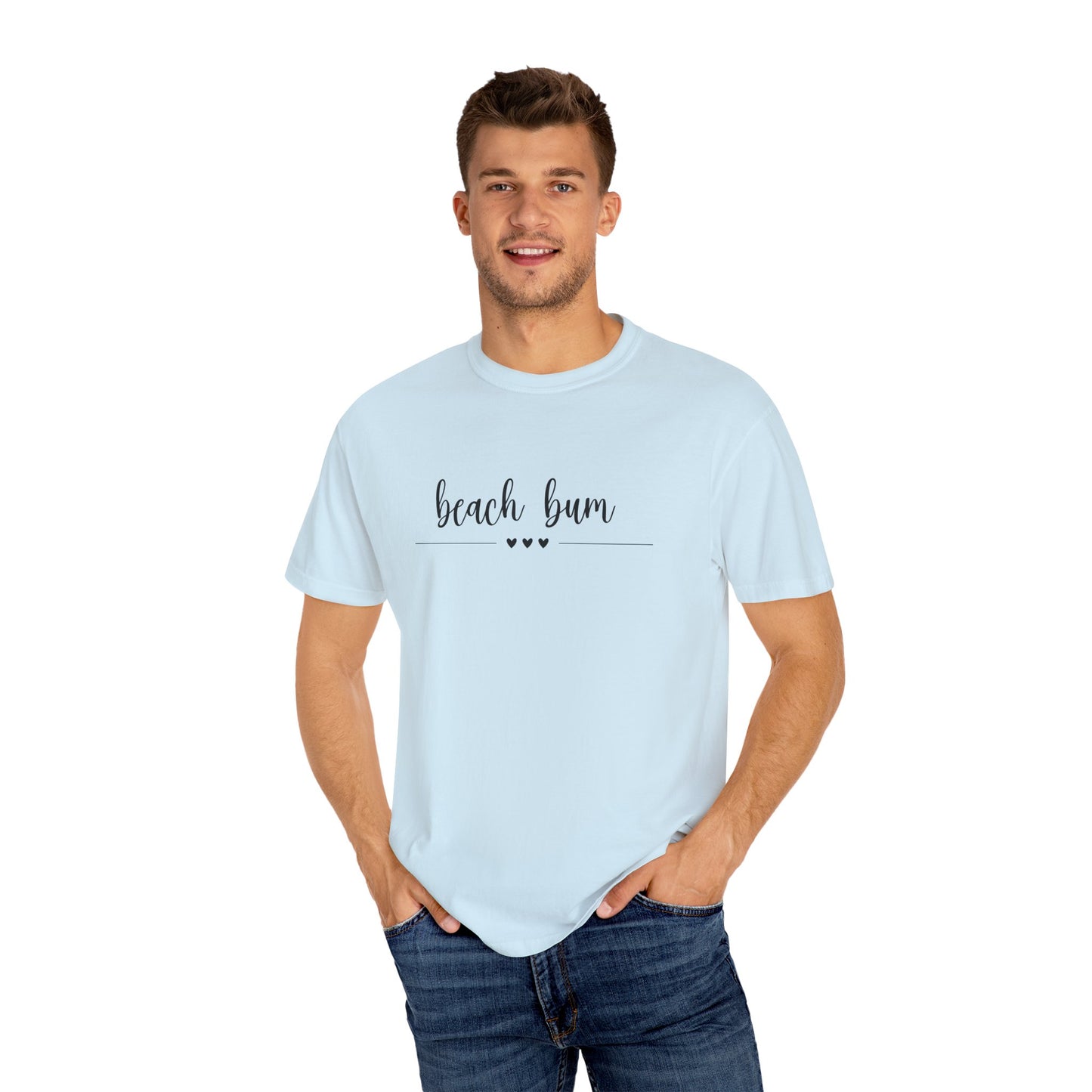 Beach Bum Heart T-Shirt  Comfort Colors Tees