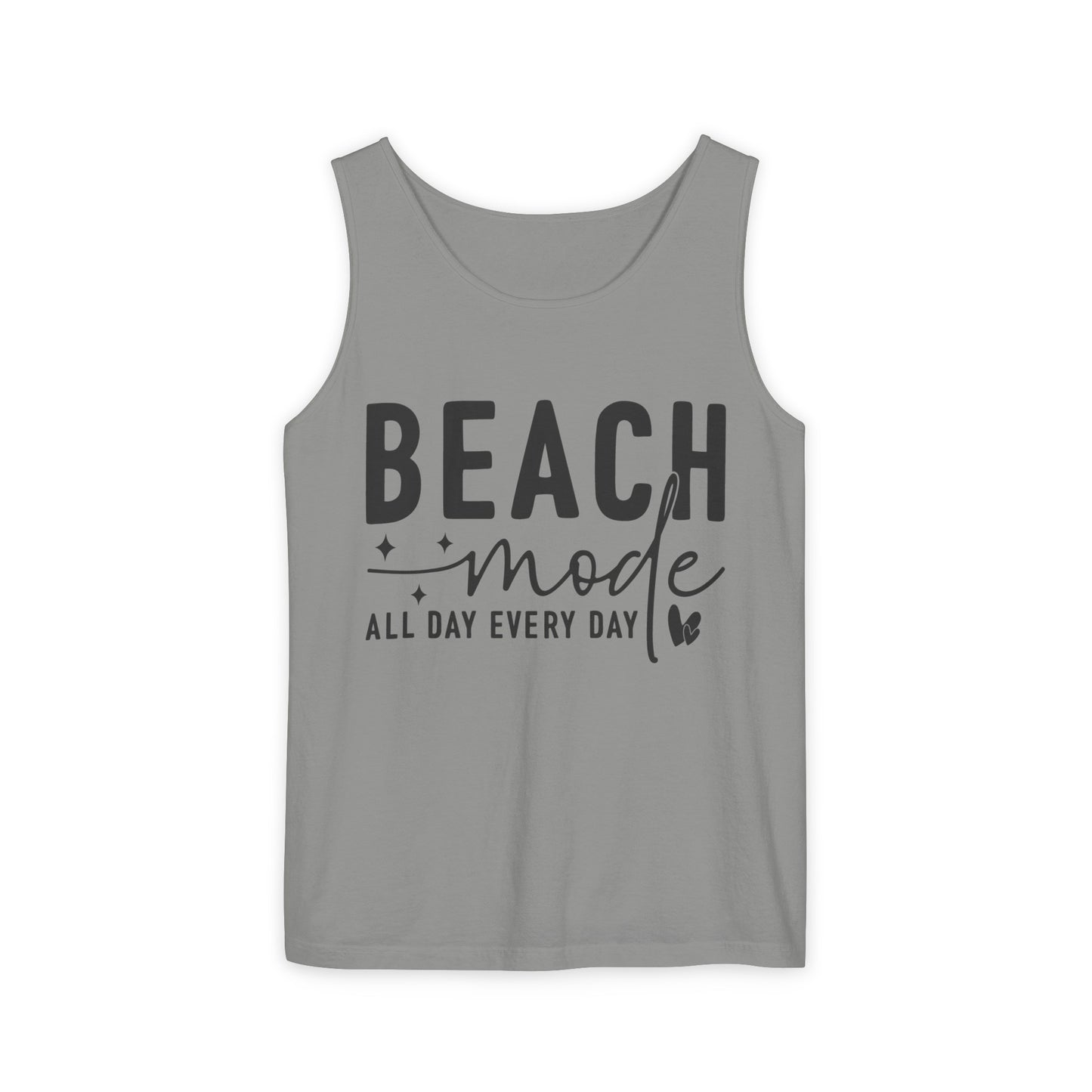 Beach Shirts Beach Mode Activated Tank Top For Men Women Regular And Plus Sizes 8 Colors 100% Cotton