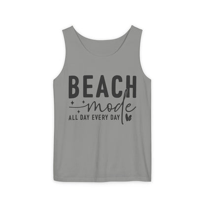 Beach Shirts Beach Mode Activated Tank Top For Men Women Regular And Plus Sizes 8 Colors 100% Cotton