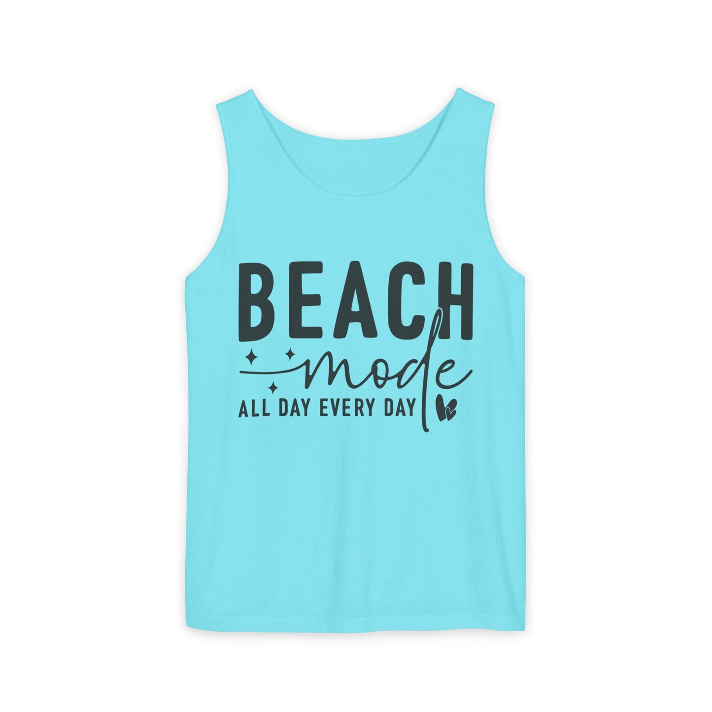 Beach Shirts Beach Mode Activated Tank Top For Men Women Regular And Plus Sizes 8 Colors 100% Cotton