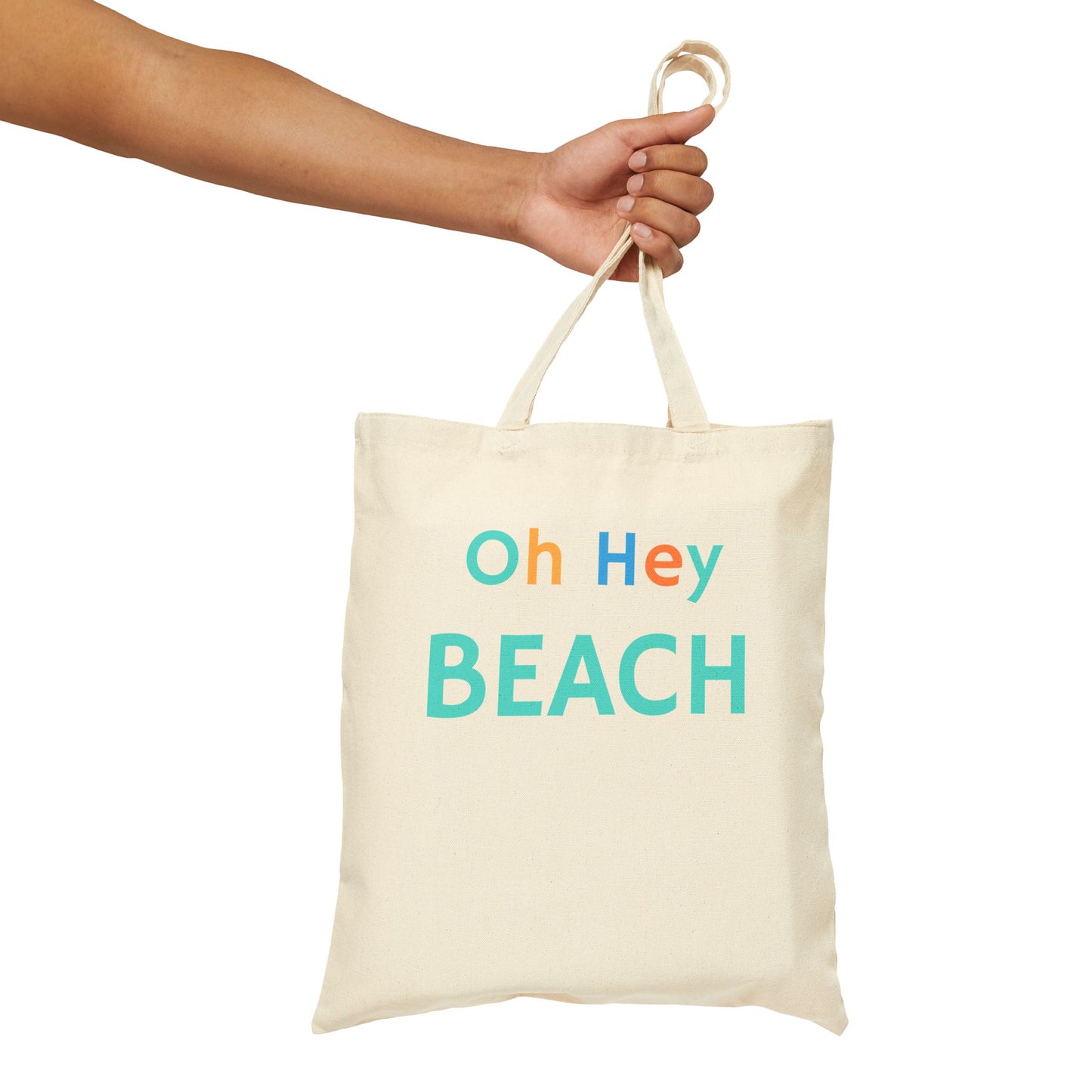 Oh Hey Beach Bag Stylish Tote Perfect for Beach Days Everyday  Eco-Friendly Design