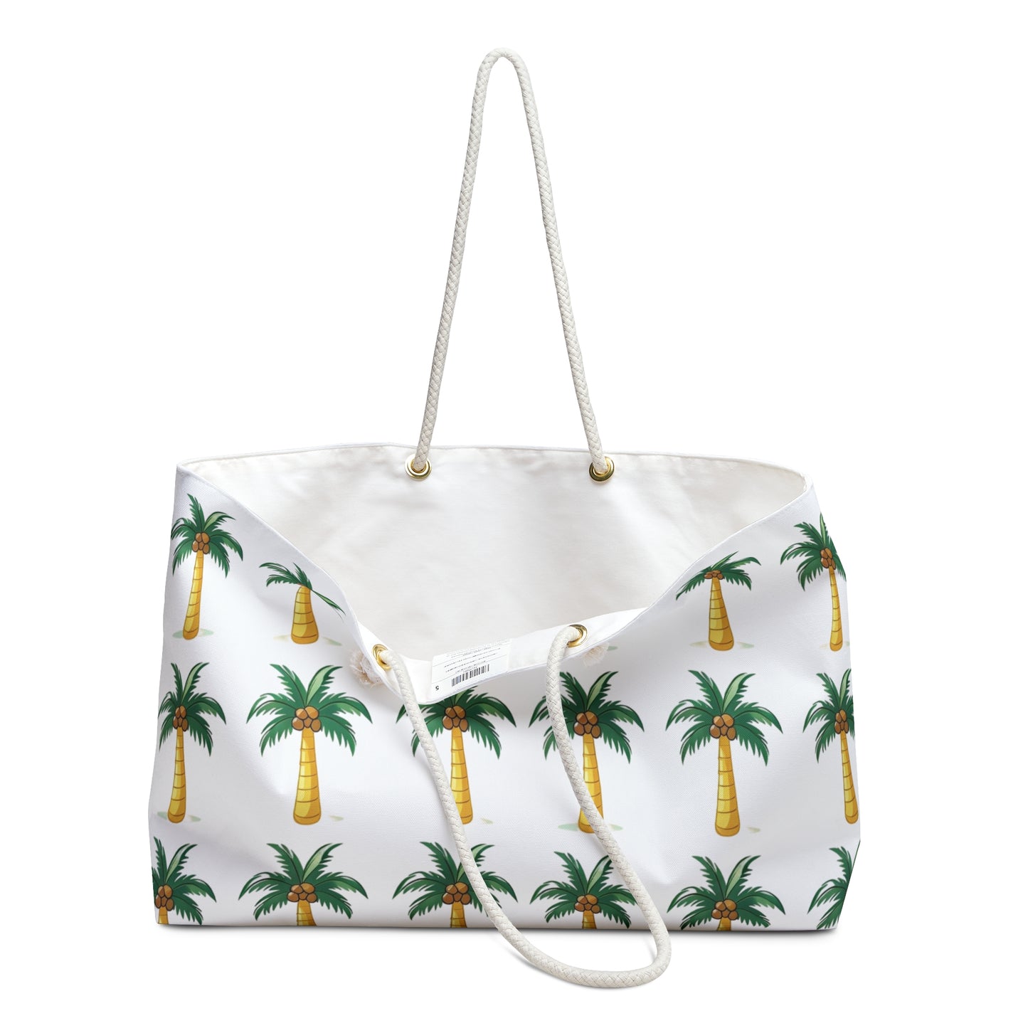 Palm Tree Oversized Beach Tote Bag Weekender