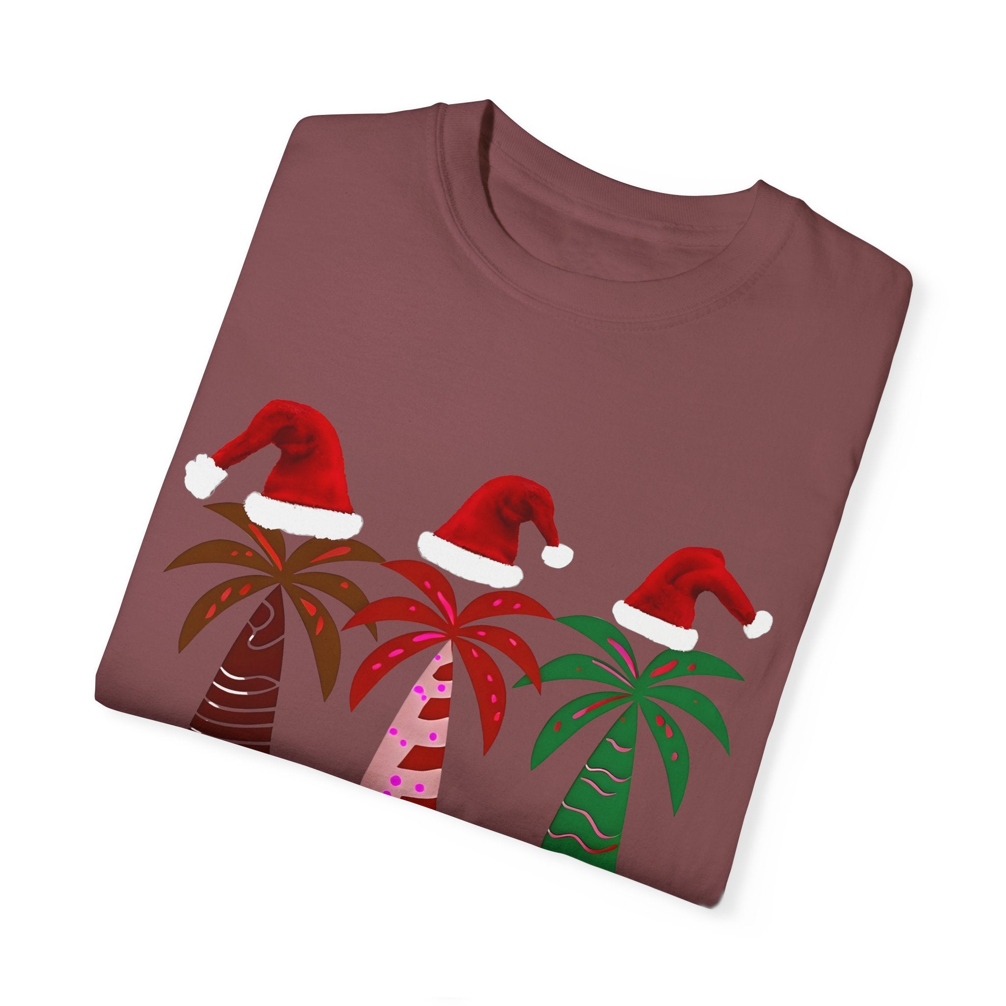 Funny Christmas Palm Tree T-shirt