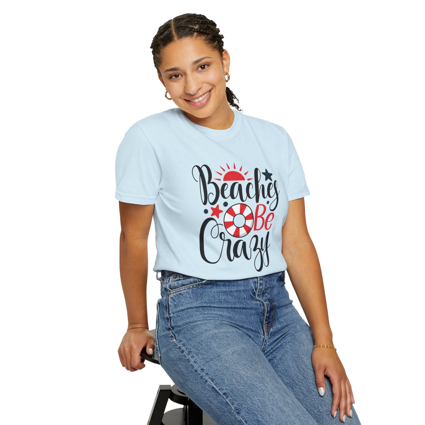 Beaches Be Crazy Funny Beach Shirt