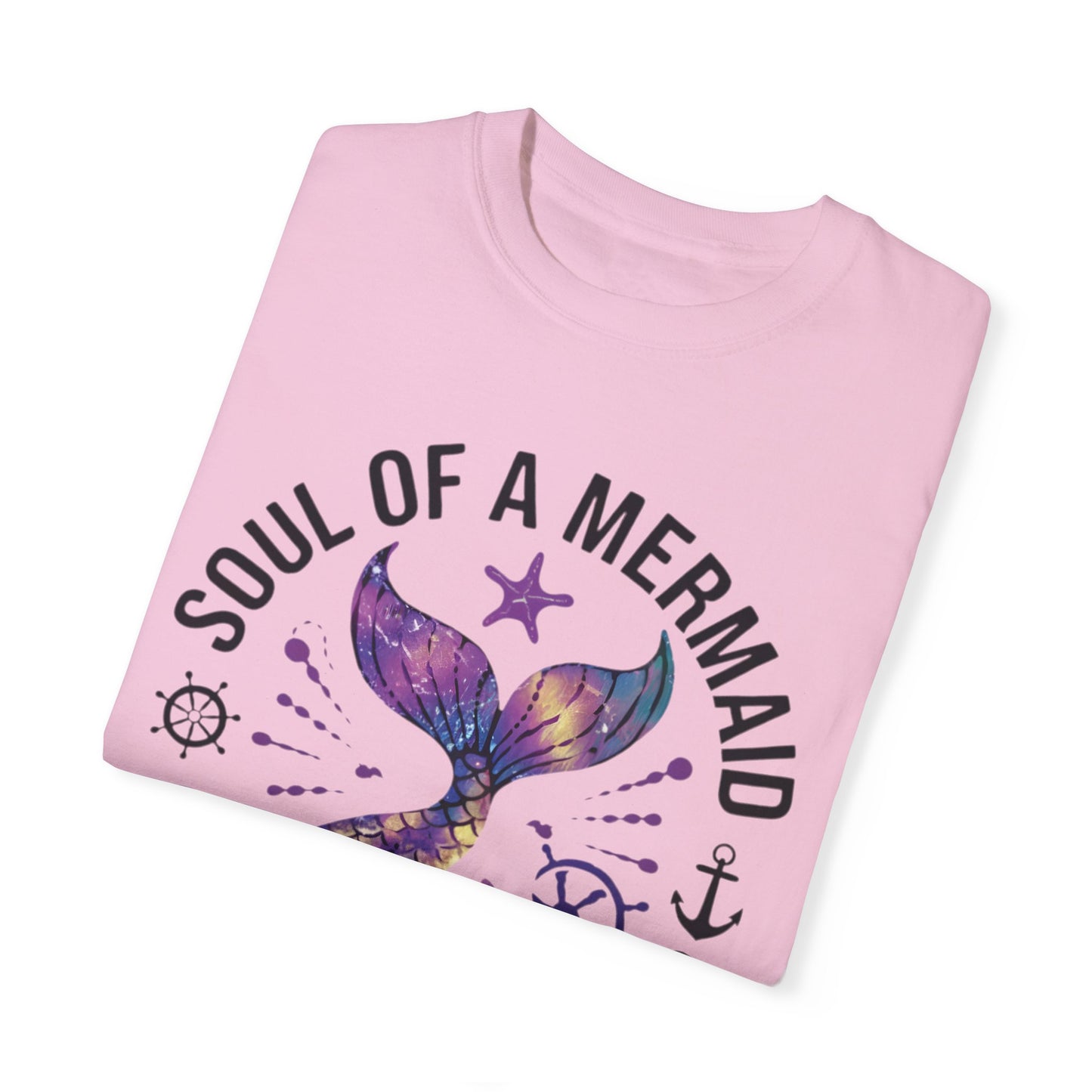 Mermaid Lovers TShirt Soul Of A Mermaid Mouth Of A Sailor Tee