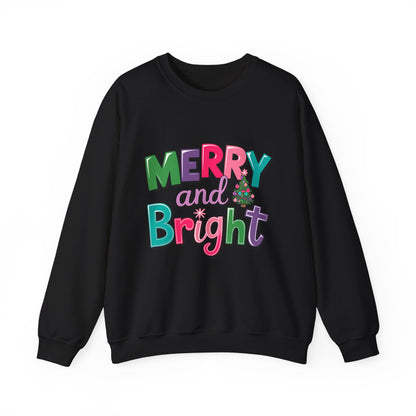 Merry And Bright Christmas Sweatshirt