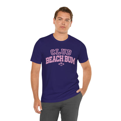 Club Beach Bum TShirt Beach Ocean Lovers