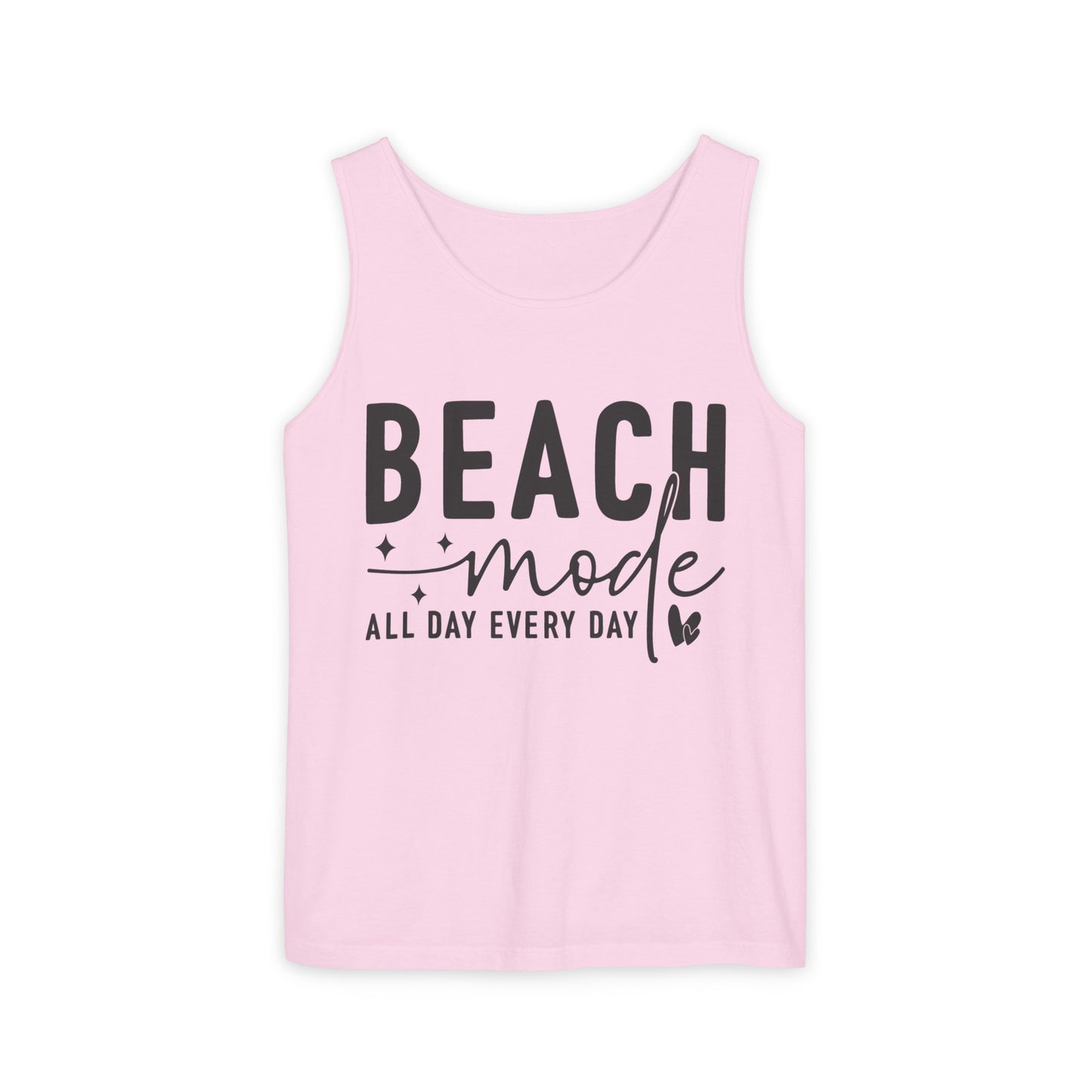 Beach Shirts Beach Mode Activated Tank Top For Men Women Regular And Plus Sizes 8 Colors 100% Cotton