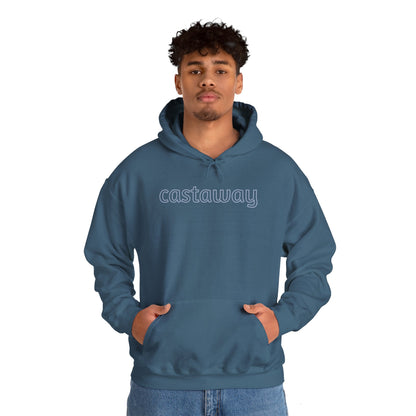 Beach Hoodie Castaway Blue On Blue Sweatshirt