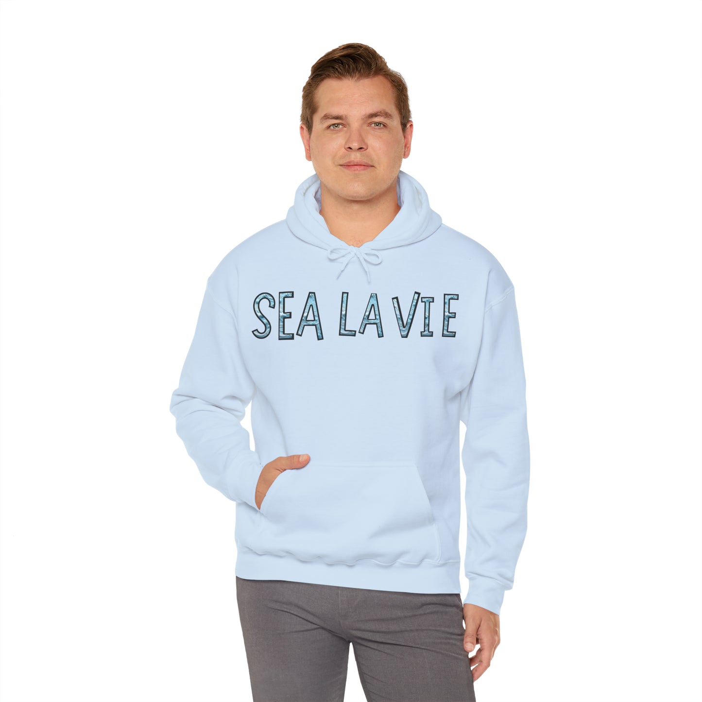 Beach Sea La Vie Hoodie Beach Ocean Lovers Print Sweatshirt For Women Gift For Men