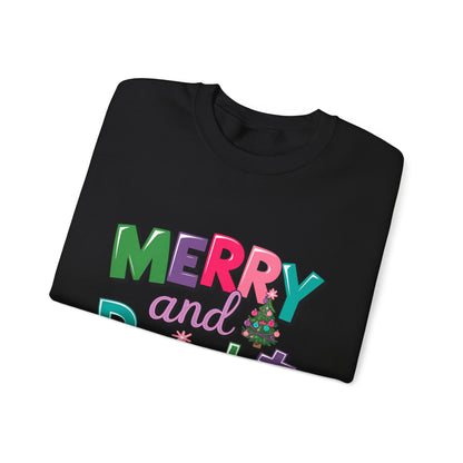 Merry And Bright Christmas Sweatshirt