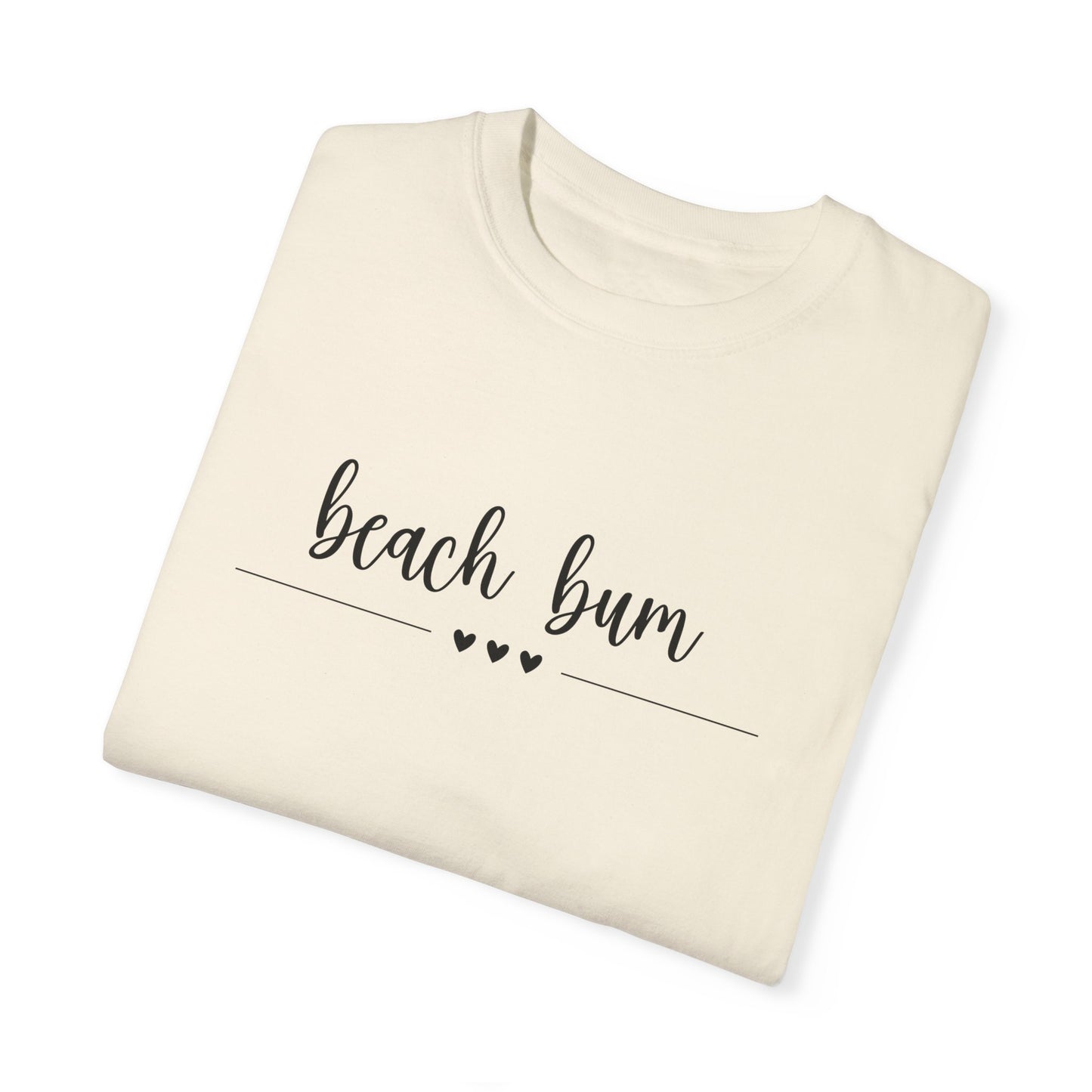 Beach Bum Heart T-Shirt  Comfort Colors Tees