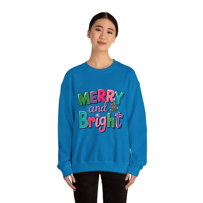 Merry And Bright Christmas Sweatshirt