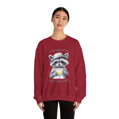 Raccoon Beach Bum Sweatshirt