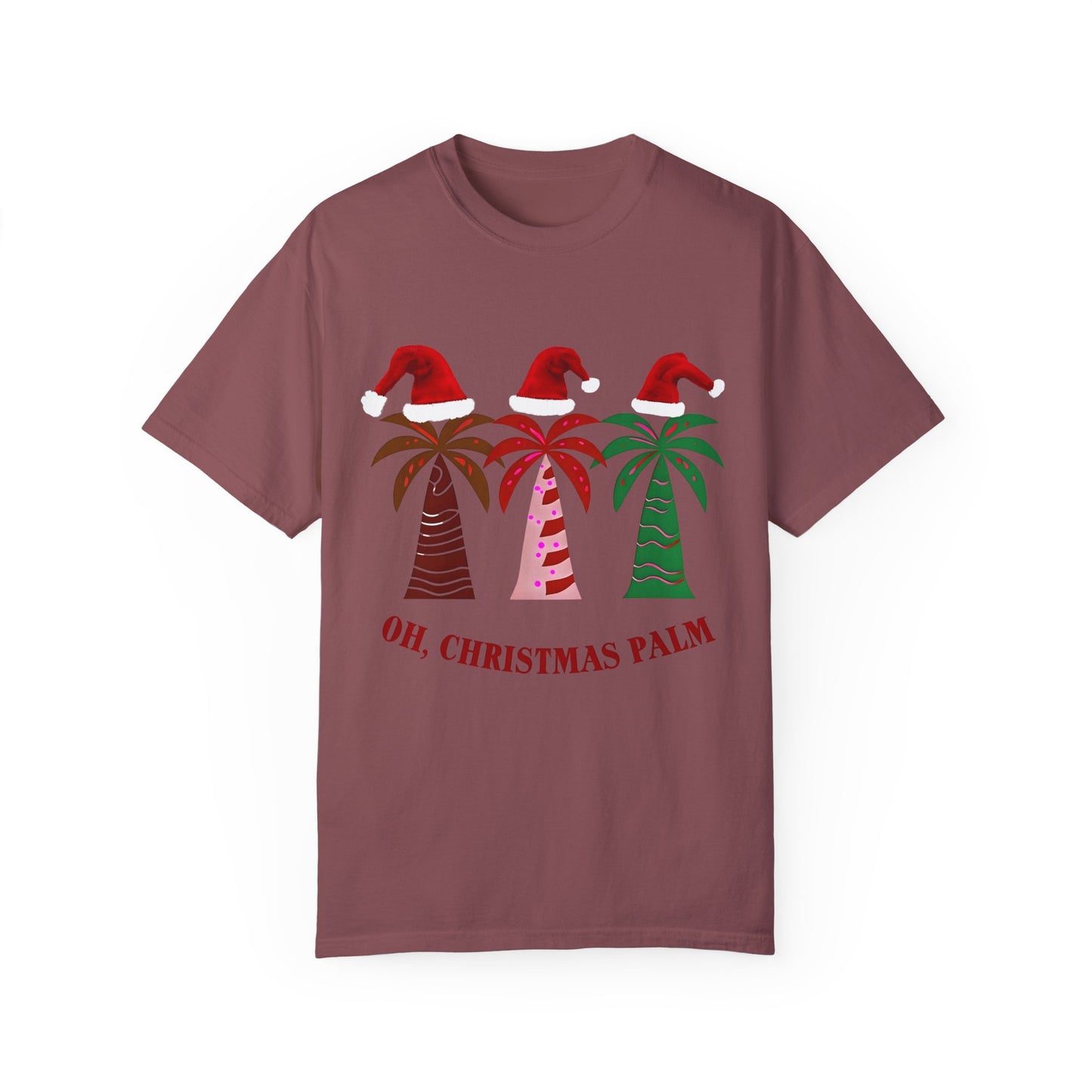 Funny Christmas Palm Tree T-shirt