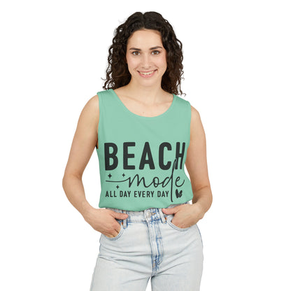 Beach Shirts Beach Mode Activated Tank Top For Men Women Regular And Plus Sizes 8 Colors 100% Cotton