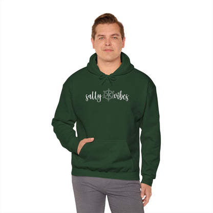 Salty Vibes Anchor Hoodie For Beach Lovers Beach Bum Sweatshirt