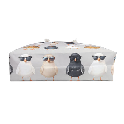 Beach Bag Cute Seagulls Wearing Sunglasses